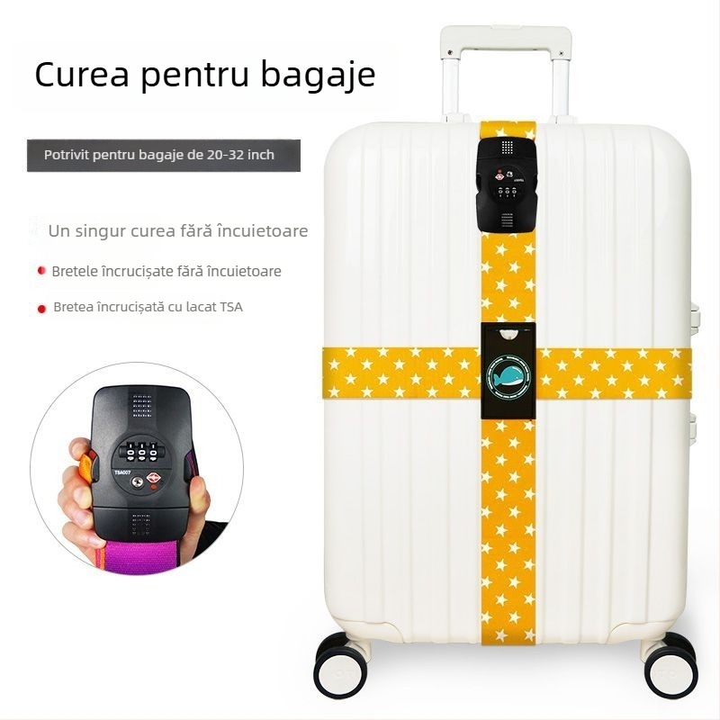 Bandă pentru bagaje Unique PU — curea pentru bagaje/umeri