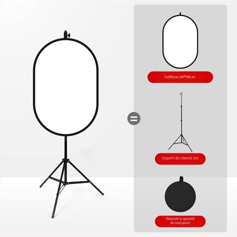 Panou de iluminare moale pentru fotografie — Brand Refutuna/Ruifutu; destinat accesoriilor pentru iluminare moale; greutate 3,5 kg; include husă de transport