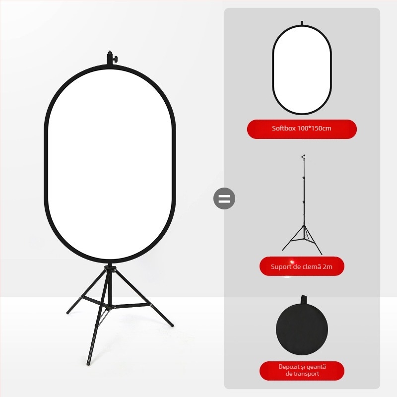 Panou de iluminare moale pentru fotografie — Brand Refutuna/Ruifutu; destinat accesoriilor pentru iluminare moale; greutate 3,5 kg; include husă de transport