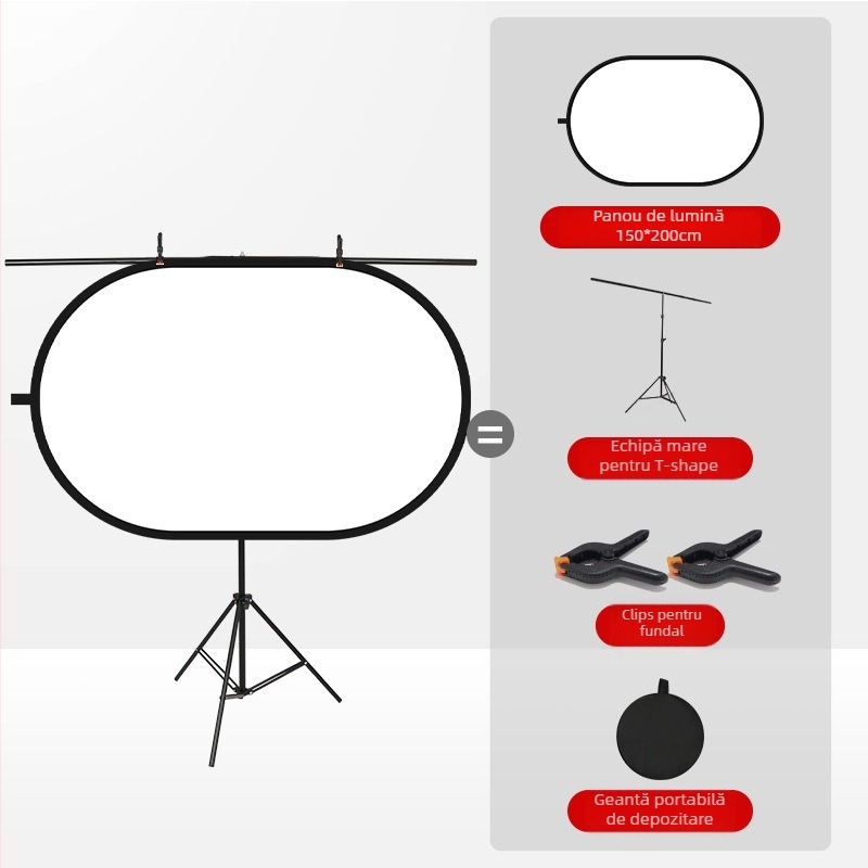 Panou de iluminare moale pentru fotografie — Brand Refutuna/Ruifutu; destinat accesoriilor pentru iluminare moale; greutate 3,5 kg; include husă de transport
