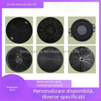 Element filtru de ulei pentru hota de bucătărie – filtru activ cu carbon, montaj încorporat, model Activated carbon filter, greutate 80–175 g, lansare în 2025