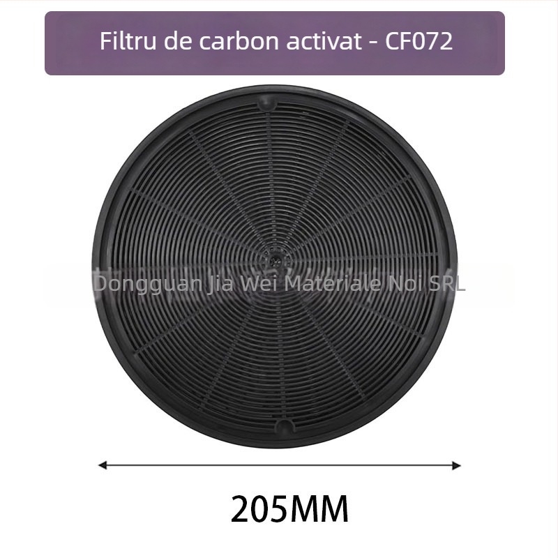 Element filtru de ulei pentru hota de bucătărie – filtru activ cu carbon, montaj încorporat, model Activated carbon filter, greutate 80–175 g, lansare în 2025