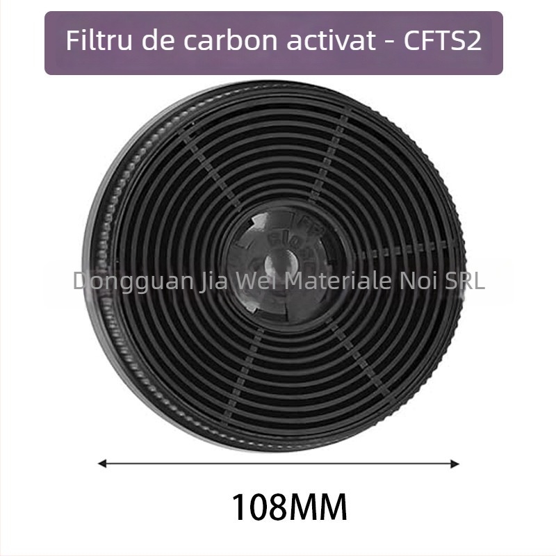 Element filtru de ulei pentru hota de bucătărie – filtru activ cu carbon, montaj încorporat, model Activated carbon filter, greutate 80–175 g, lansare în 2025