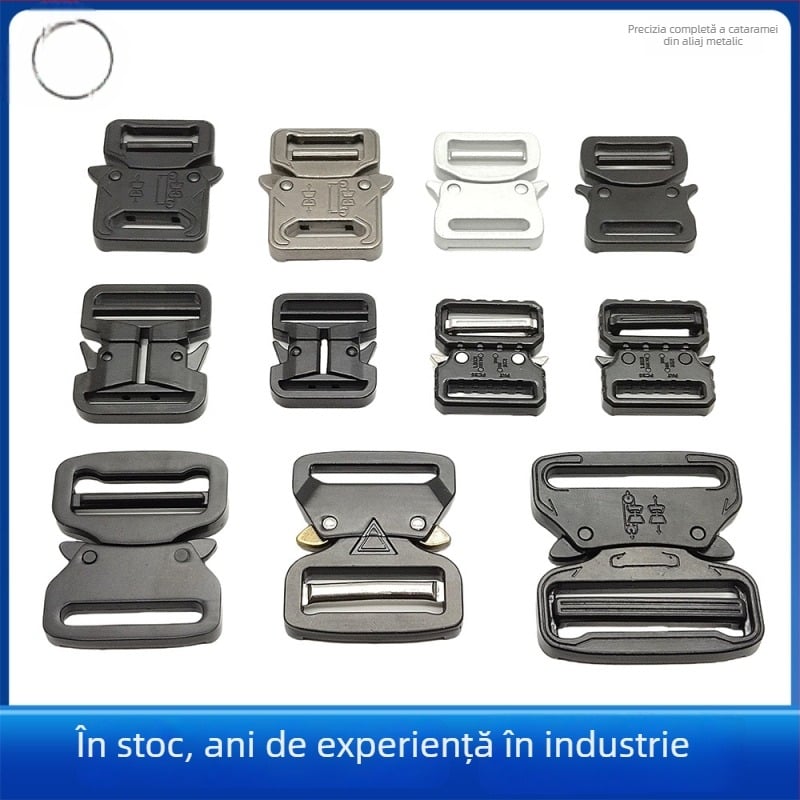 Cataramă tactică pentru curea, aliaj de zinc, cataramă din aliaj, rezistentă la tracțiune, accesorii pentru bagaje