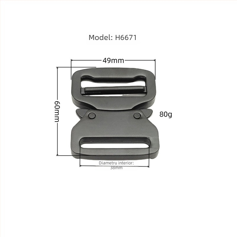 Cataramă tactică pentru curea, aliaj de zinc, cataramă din aliaj, rezistentă la tracțiune, accesorii pentru bagaje