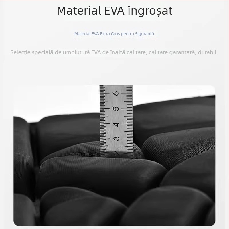 Feiyali Protecție pentru șolduri și genunchi pentru copii la schi – bază din spandex pentru sporturi de iarnă