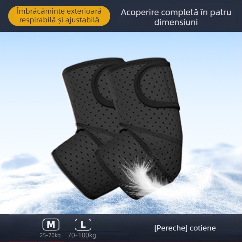 Feiyali Protecție pentru șolduri și genunchi pentru copii la schi – bază din spandex pentru sporturi de iarnă