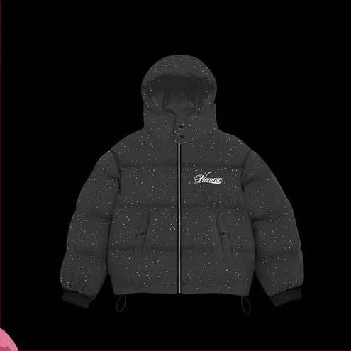 Jachetă unisex cu glugă în stil hip-hop street (cardigan; fermoar frontal; material exterior poliester; căptușeală din bumbac; croială lejeră)