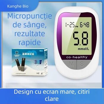 Teste de glicemie KH-100 pentru uz casnic — glucometru KH-100 Kanghe, adulți, garanție națională, standard medical Zhejiang Machinery Injection 20162220827