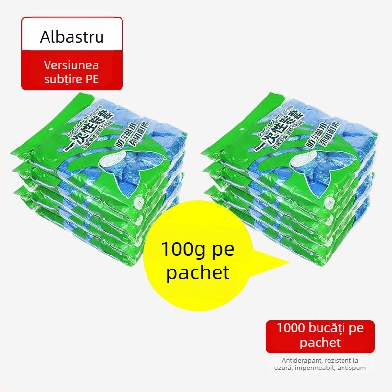 Capace pentru pantofi - Brand Unique, impermeabile, din PE plastic