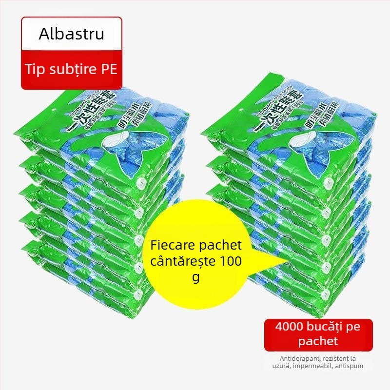 Capace pentru pantofi - Brand Unique, impermeabile, din PE plastic