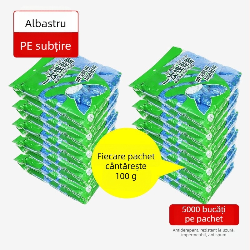 Capace pentru pantofi - Brand Unique, impermeabile, din PE plastic