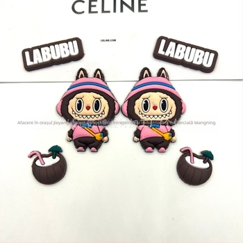 Cataramă de pantofi – stil Cartoon Labubu și Cartoon Paradise, accesoriu detașabil pentru toate anotimpurile