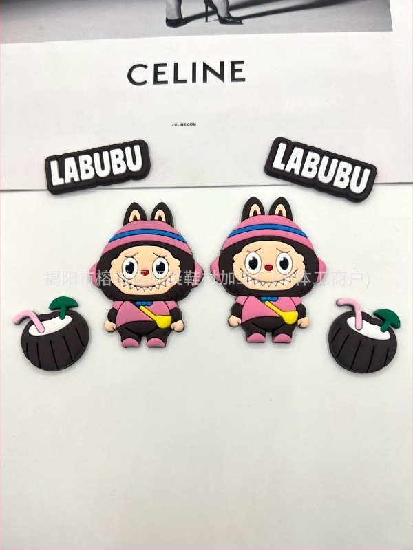 Cataramă de pantofi – stil Cartoon Labubu și Cartoon Paradise, accesoriu detașabil pentru toate anotimpurile