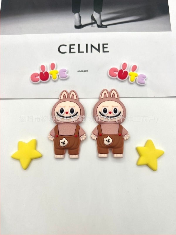 Cataramă de pantofi – stil Cartoon Labubu și Cartoon Paradise, accesoriu detașabil pentru toate anotimpurile