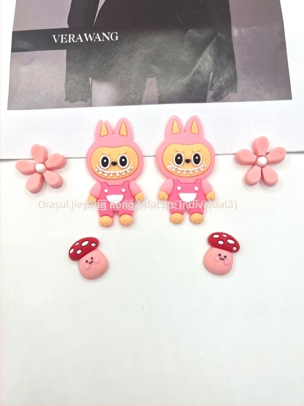 Cataramă de pantofi – stil Cartoon Labubu și Cartoon Paradise, accesoriu detașabil pentru toate anotimpurile