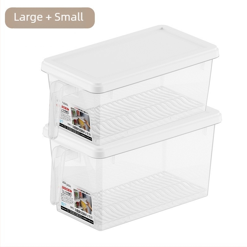 Cutie de depozitare pentru ouă în frigider, din plastic, sigilată, portabilă, păstrează prospețimea