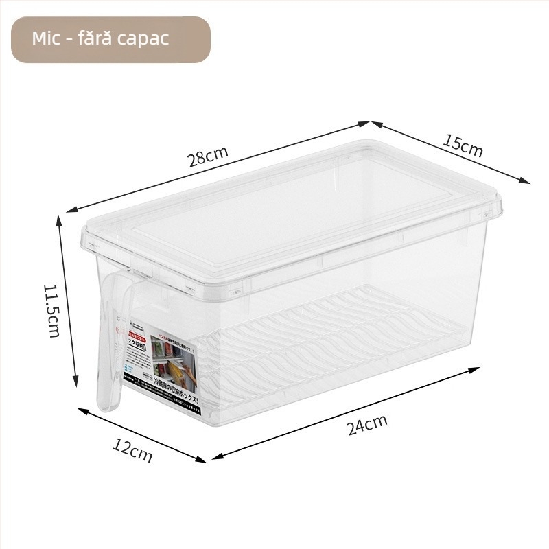 Cutie de depozitare pentru ouă în frigider, din plastic, sigilată, portabilă, păstrează prospețimea