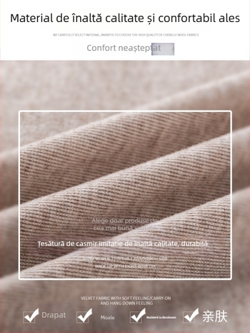 Ruitong fustă în linie A, lungime midi, cu buzunare, model solid, amestec poliester-viscoză