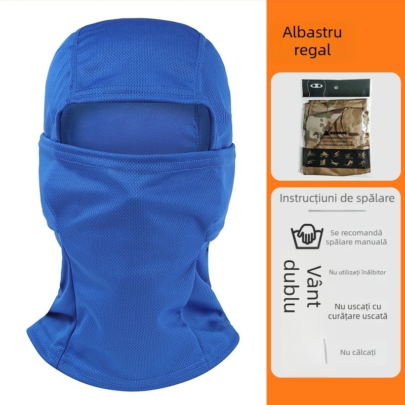 Mască pentru ciclism, protecție împotriva vântului și nisipului, guler multifuncțional din poliester, unisex