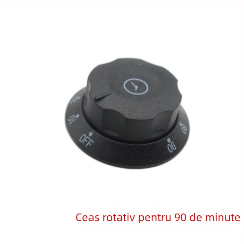 Buton de temporizare pentru dulap dezinfectare — universal pentru aparate electrice de gătit, setări 30/60/90/120 minute, întrerupător de avertizare