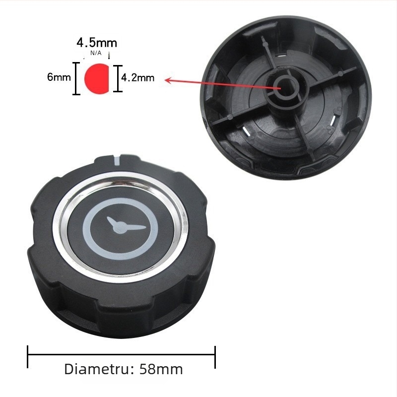 Buton de temporizare pentru dulap dezinfectare — universal pentru aparate electrice de gătit, setări 30/60/90/120 minute, întrerupător de avertizare