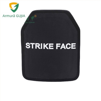 Inserție de protecție pentru piept – ceramică, NIJ III/IV, Materiale: PE, alumina, SiC; Greutate: 2500 g