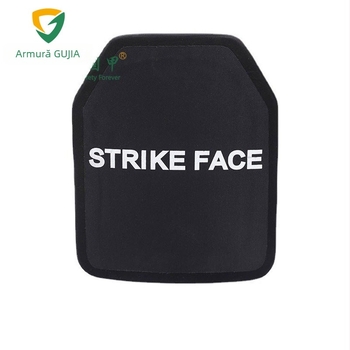 Inserție de protecție pentru piept – ceramică, NIJ III/IV, Materiale: PE, alumina, SiC; Greutate: 2500 g