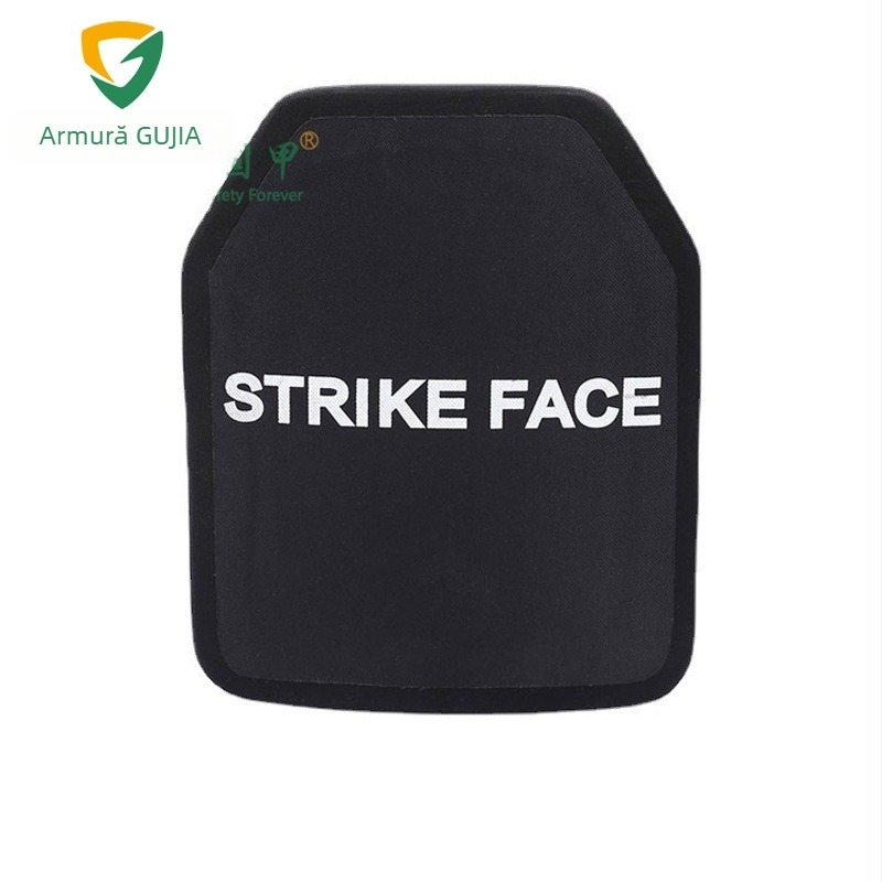 Inserție de protecție pentru piept – ceramică, NIJ III/IV, Materiale: PE, alumina, SiC; Greutate: 2500 g