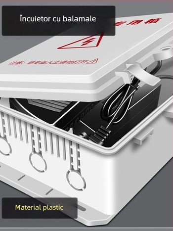 Cutie electrică din plastic impermeabilă pentru exterior, pentru distribuție, contoare și cutie de legături — monitorizare industrială