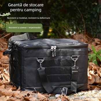 Cutie de scule din țesătură pentru mașină – cutie de depozitare pentru exterior, impermeabilă, structură dublu-strat consolidată