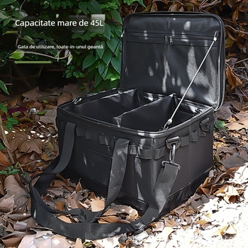 Cutie de scule din țesătură pentru mașină – cutie de depozitare pentru exterior, impermeabilă, structură dublu-strat consolidată