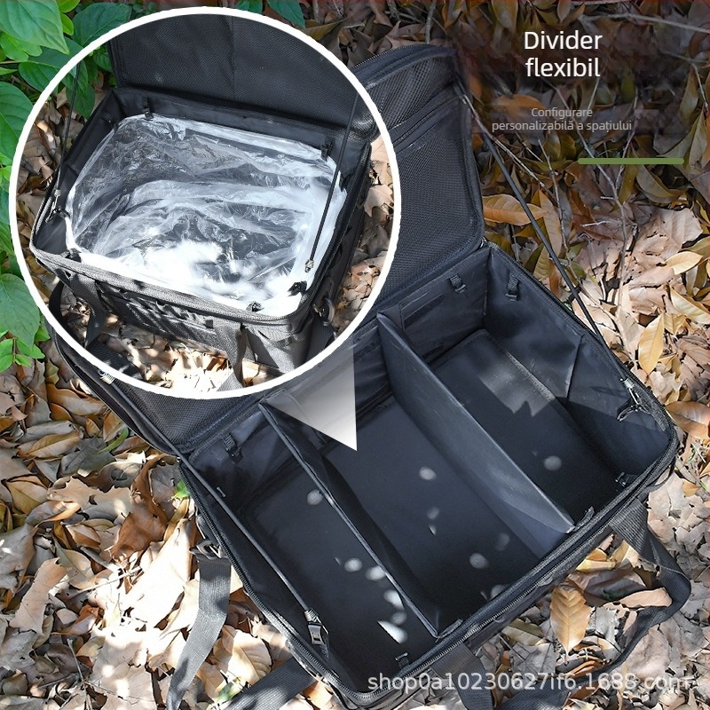 Cutie de scule din țesătură pentru mașină – cutie de depozitare pentru exterior, impermeabilă, structură dublu-strat consolidată