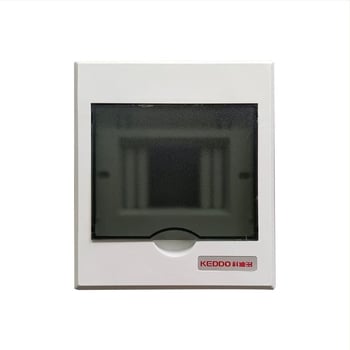 Cutie de distribuție cu montaj ascuns tip C, din plastic, impermeabil pentru exterior, 2-46 circuite, control electric