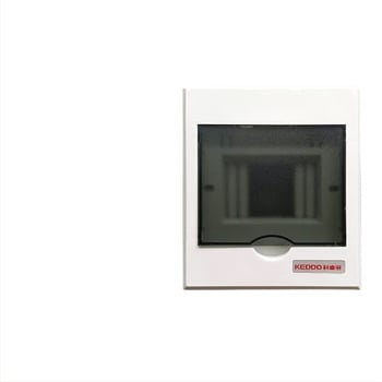 Cutie de distribuție cu montaj ascuns tip C, din plastic, impermeabil pentru exterior, 2-46 circuite, control electric