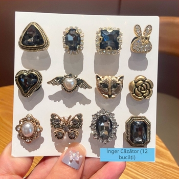 Xingpeng Shoe Flower pantofi pentru sandale și papuci, model Shoe Flower, stil cartoon drăguț, versatil, retro literar, brand Xingpeng, potrivit pentru toate anotimpurile