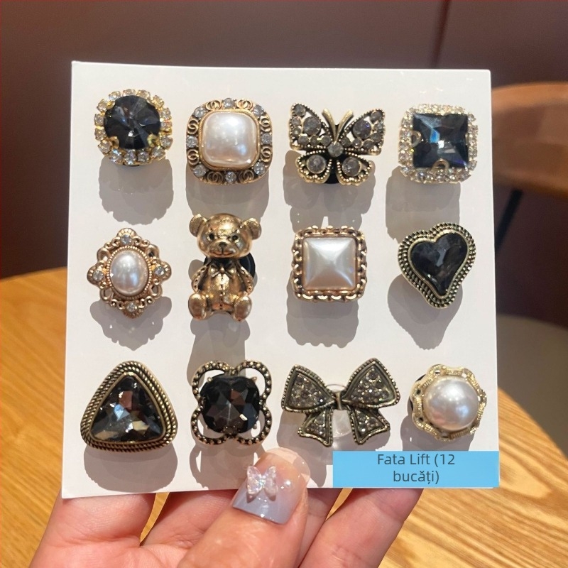 Xingpeng Shoe Flower pantofi pentru sandale și papuci, model Shoe Flower, stil cartoon drăguț, versatil, retro literar, brand Xingpeng, potrivit pentru toate anotimpurile