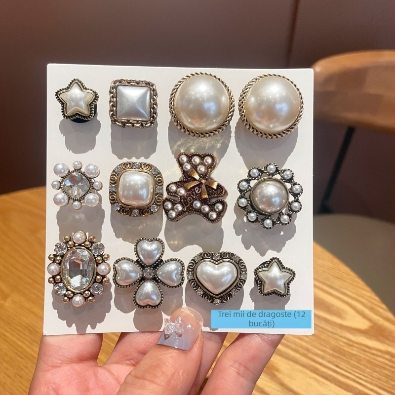 Xingpeng Shoe Flower pantofi pentru sandale și papuci, model Shoe Flower, stil cartoon drăguț, versatil, retro literar, brand Xingpeng, potrivit pentru toate anotimpurile