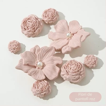 Decorațiune cataramă pentru saboți – stil retro, model: cataramă pentru pantofi; potrivită pentru tipul de încălțăminte 6088878; sezoane: vară, primăvară, toamnă