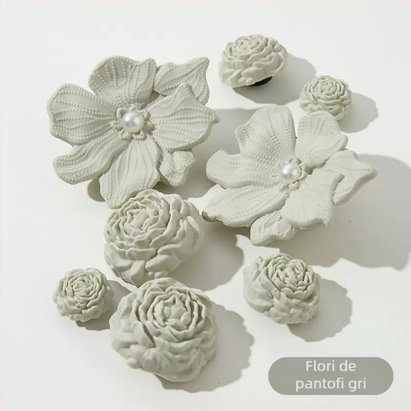 Decorațiune cataramă pentru saboți – stil retro, model: cataramă pentru pantofi; potrivită pentru tipul de încălțăminte 6088878; sezoane: vară, primăvară, toamnă