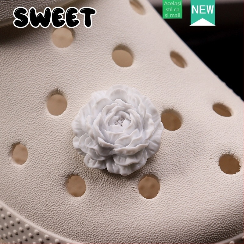 Decorațiune cataramă pentru saboți – stil retro, model: cataramă pentru pantofi; potrivită pentru tipul de încălțăminte 6088878; sezoane: vară, primăvară, toamnă