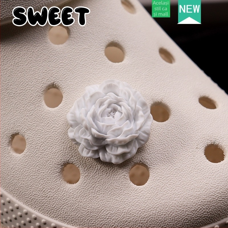 Decorațiune cataramă pentru saboți – stil retro, model: cataramă pentru pantofi; potrivită pentru tipul de încălțăminte 6088878; sezoane: vară, primăvară, toamnă