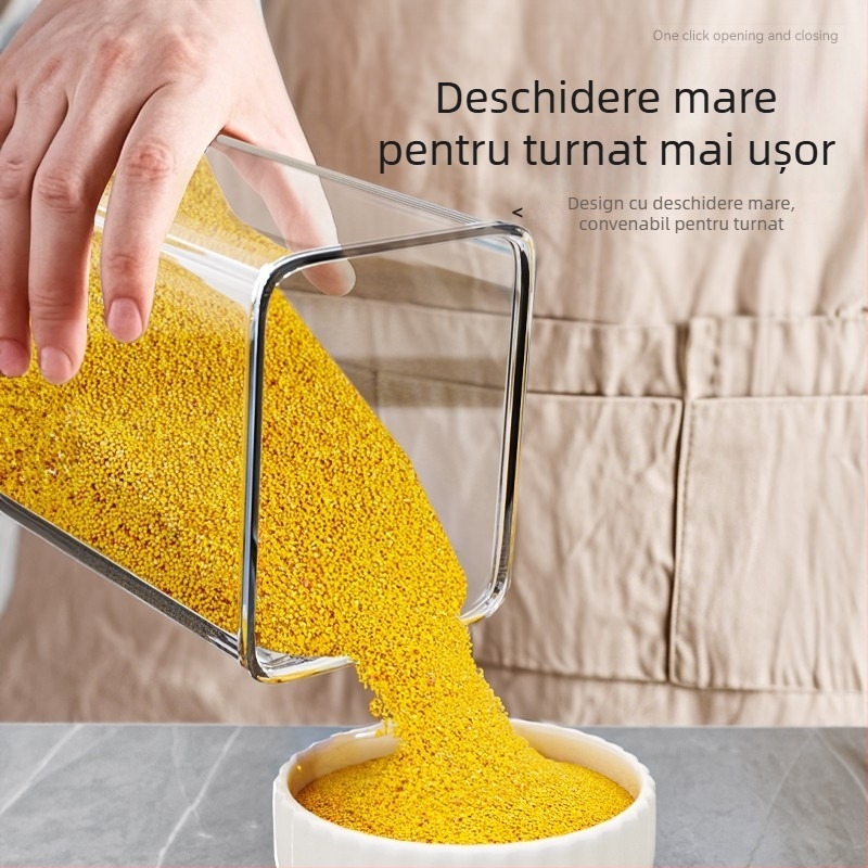 Cutie de depozitare PP Good Helper, formă ovală, 301-500 ml