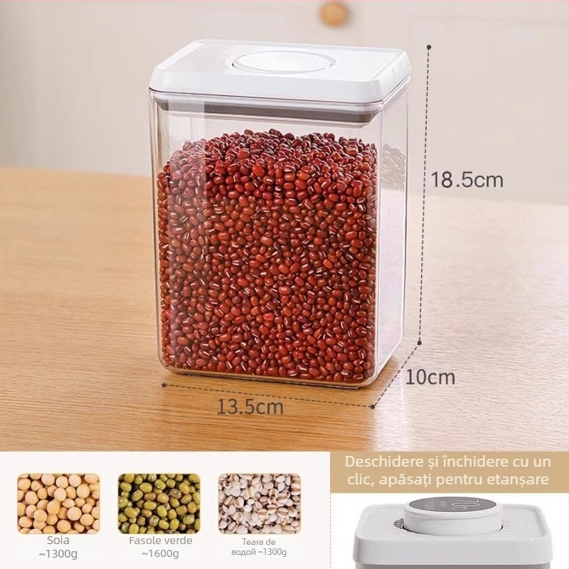 Cutie de depozitare PP Good Helper, formă ovală, 301-500 ml