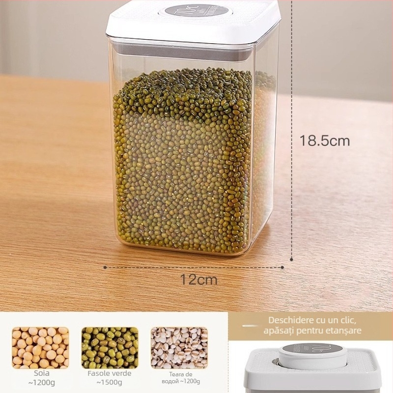 Cutie de depozitare PP Good Helper, formă ovală, 301-500 ml