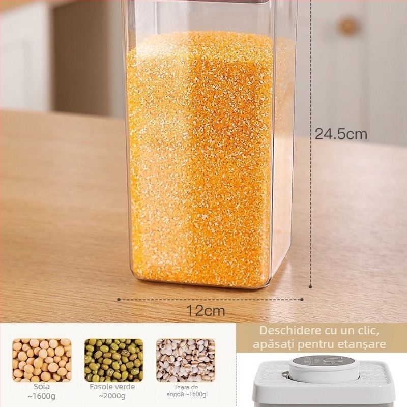 Cutie de depozitare PP Good Helper, formă ovală, 301-500 ml