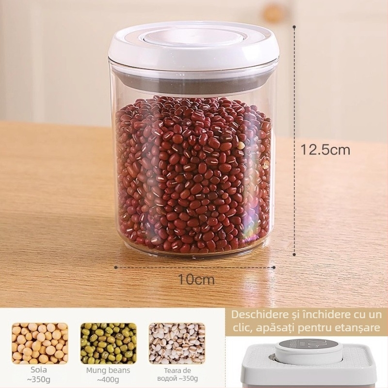 Cutie de depozitare PP Good Helper, formă ovală, 301-500 ml