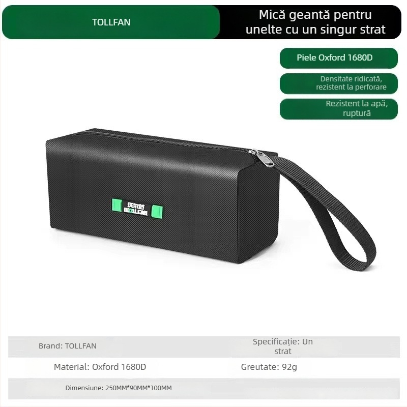 Volvan Geantă de unelte portabilă, Geantă pentru electrician, Kit hardware universal