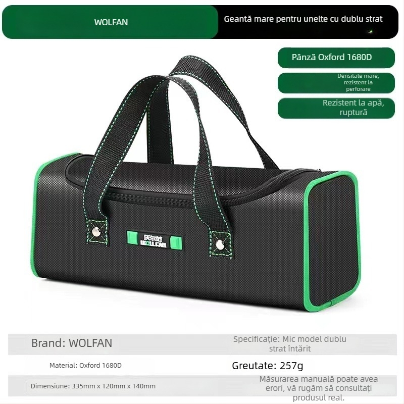 Volvan Geantă de unelte portabilă, Geantă pentru electrician, Kit hardware universal