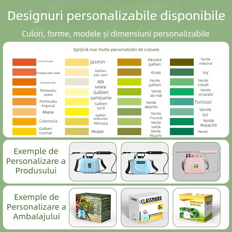 Recipient de udare cu dublă funcție — din plastic, Pu guang, pentru grădinărit și udarea florilor
